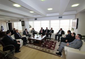 Erzurum KKTC heyetini ağırlıyor